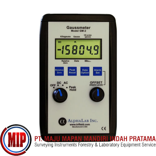 ALPHALAB GM2 Portable Digital Gauss Meter